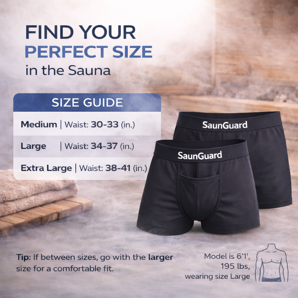 SaunGaurd™ - Fertility Protecting Briefs